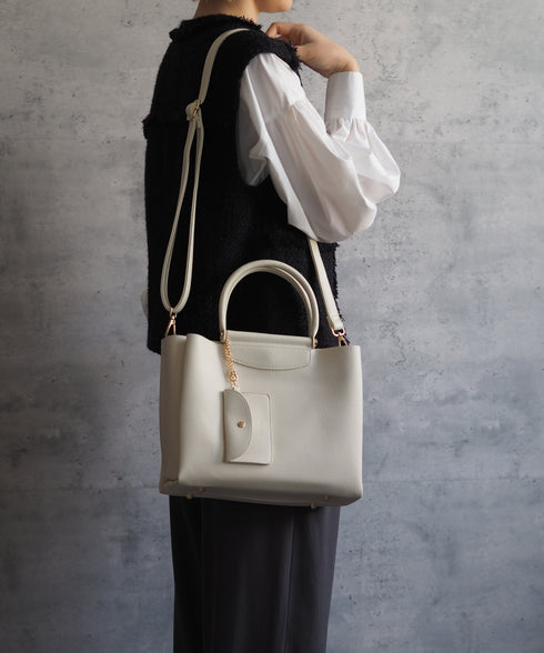 【雑誌掲載】2WAYトートバッグ カードケースセット 17-1033